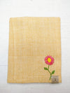 100% Cotton Book Cover with Beautiful Embroidery Flowers (Design2 )