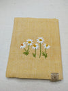 100% Cotton Book Cover with Beautiful Embroidery Flowers (Design 3)