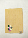 100% Cotton Book Cover with Beautiful Embroidery Flowers (Design 1)