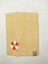 100% Cotton Book Cover with Beautiful Embroidery Flowers (Design 1)