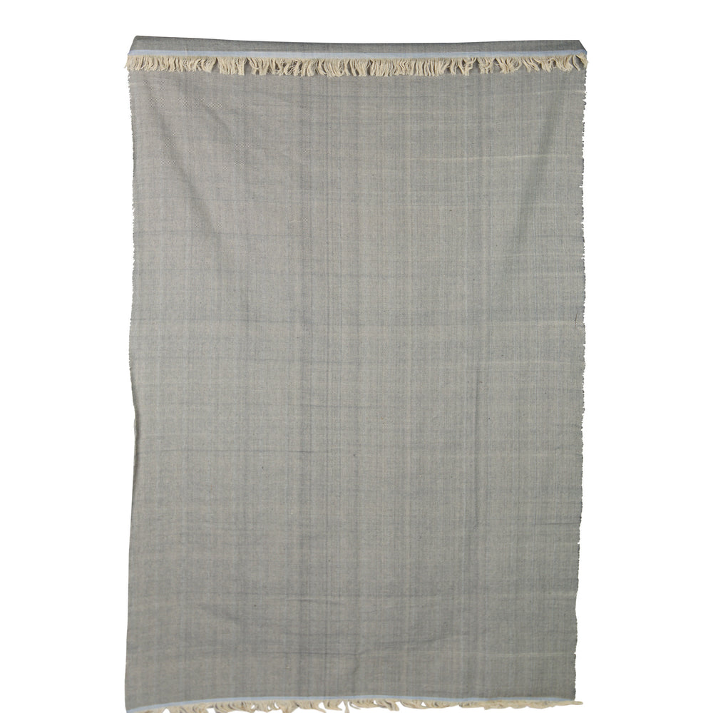 Organic Dyed Handwoven Cotton Blanket