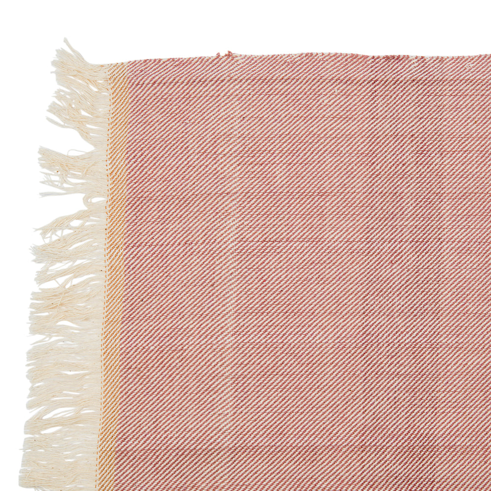 Organic Dyed Handwoven Cotton Blanket