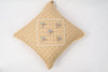 Hand Embroidery Cushion Cover with Floral Pattern