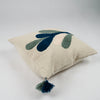 Embroidery Cushion Cover with Tree Pattern