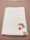 100% Cotton Book Cover with Beautiful Embroidery Flowers (Design2 )