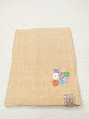 100% Cotton Book Cover with Beautiful Embroidery Flowers (Design2 )