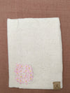 100% Cotton Book Cover with Beautiful Embroidery Flowers (Design 1)