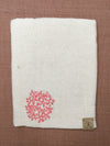 100% Cotton Book Cover with Beautiful Embroidery Flowers (Design 1)