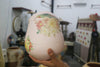 Hand painted Money Box Pot with Decoupage Floral Design