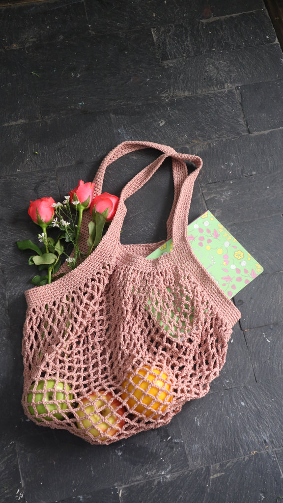 Handmade Crochet Cotton Bag baydar.co