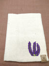 100% Cotton Book Cover with Beautiful Embroidery Flowers (Design2 )