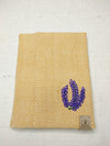 100% Cotton Book Cover with Beautiful Embroidery Flowers (Design2 )
