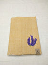 100% Cotton Book Cover with Beautiful Embroidery Flowers (Design2 )