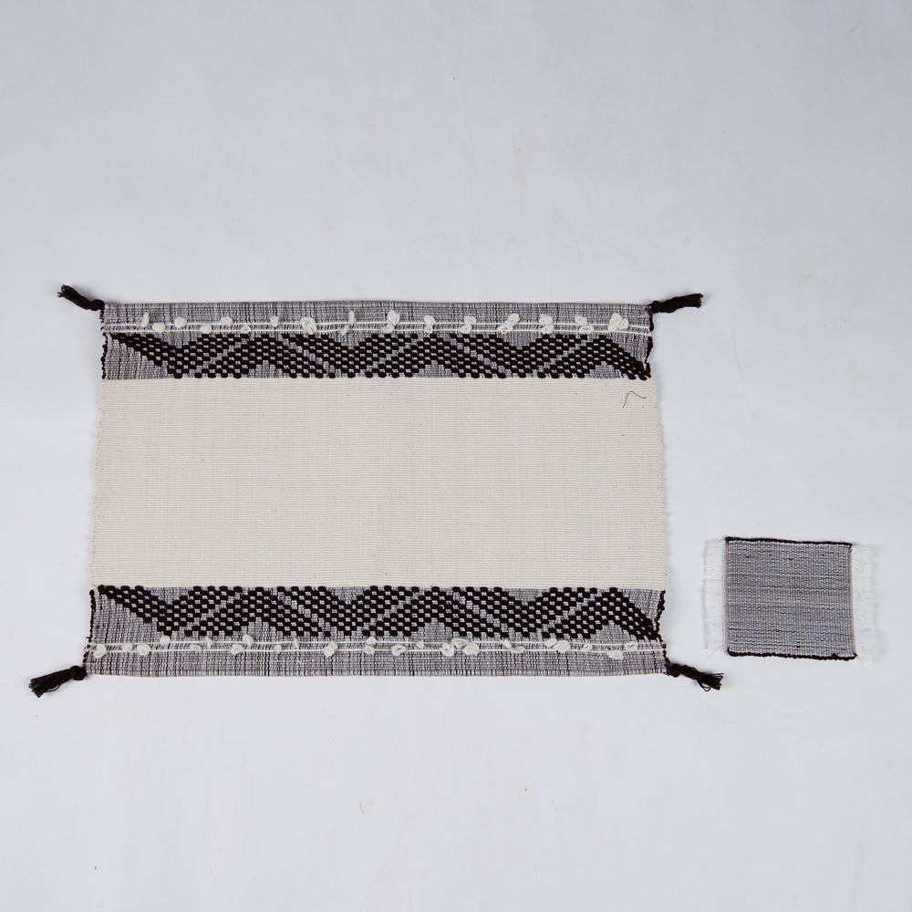 Handwoven Cotton Placemat (6 pcs per set)