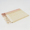 Natural Dyed Handwoven Table Runner in Royal Jasmine Pattern