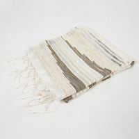 Organic  Dyed Handwoven Silk Shawl