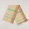 Natural Dyed Handwoven Table Runner in Royal Jasmine and Kanok Pattern