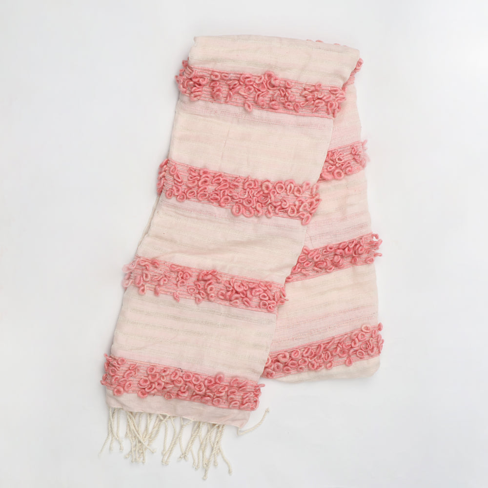 Luxurious Chic Shawl in Organic Dye with 2/80 Cotton