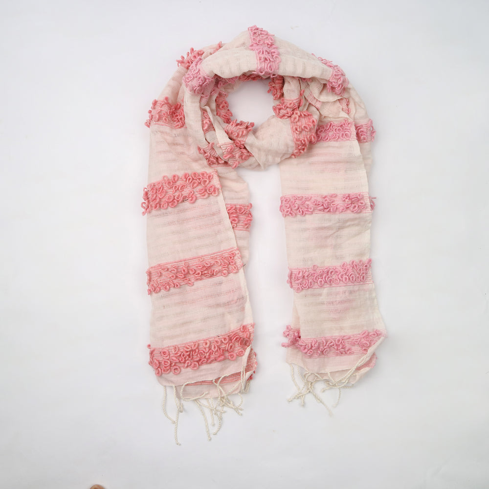 Luxurious Chic Shawl in Organic Dye with 2/80 Cotton