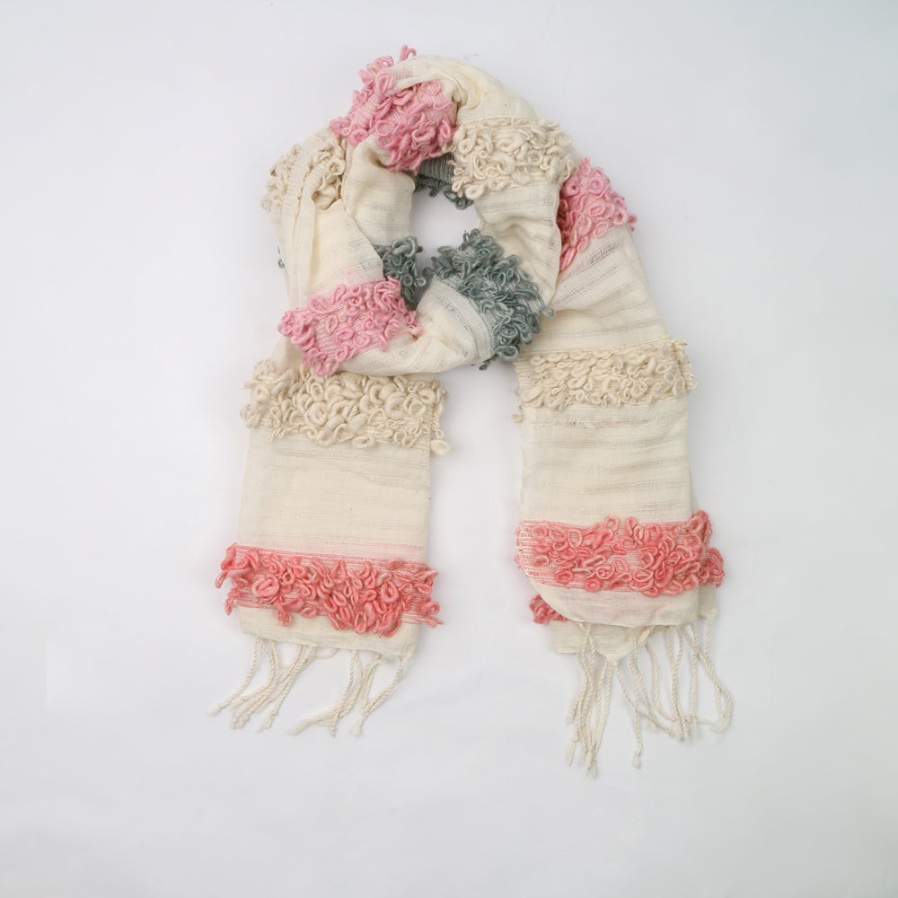 Luxurious Chic Shawl in Organic Dye with 2/80 Cotton