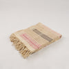 Natural Dyed Backstrap Weaved Pattern Table Runner