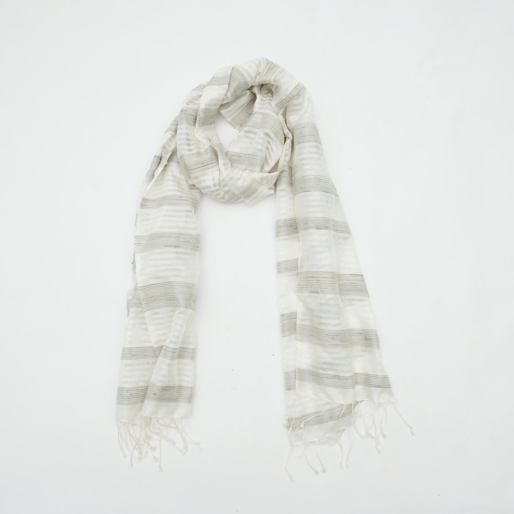 Natural  Dyed Handwoven Silk Shawl