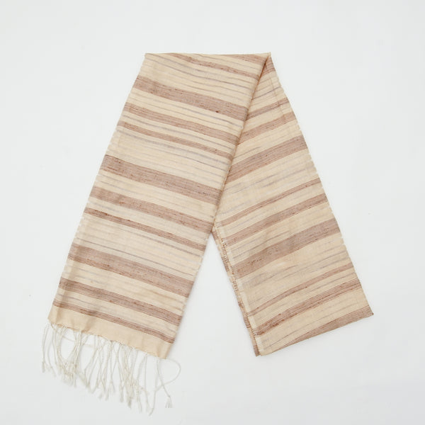 Organic  Dyed Handwoven Silk Shawl