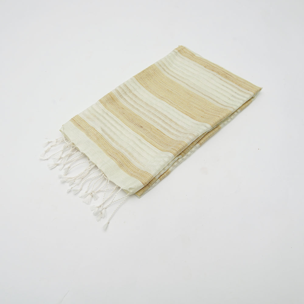 Natural  Dyed Handwoven Silk Shawl