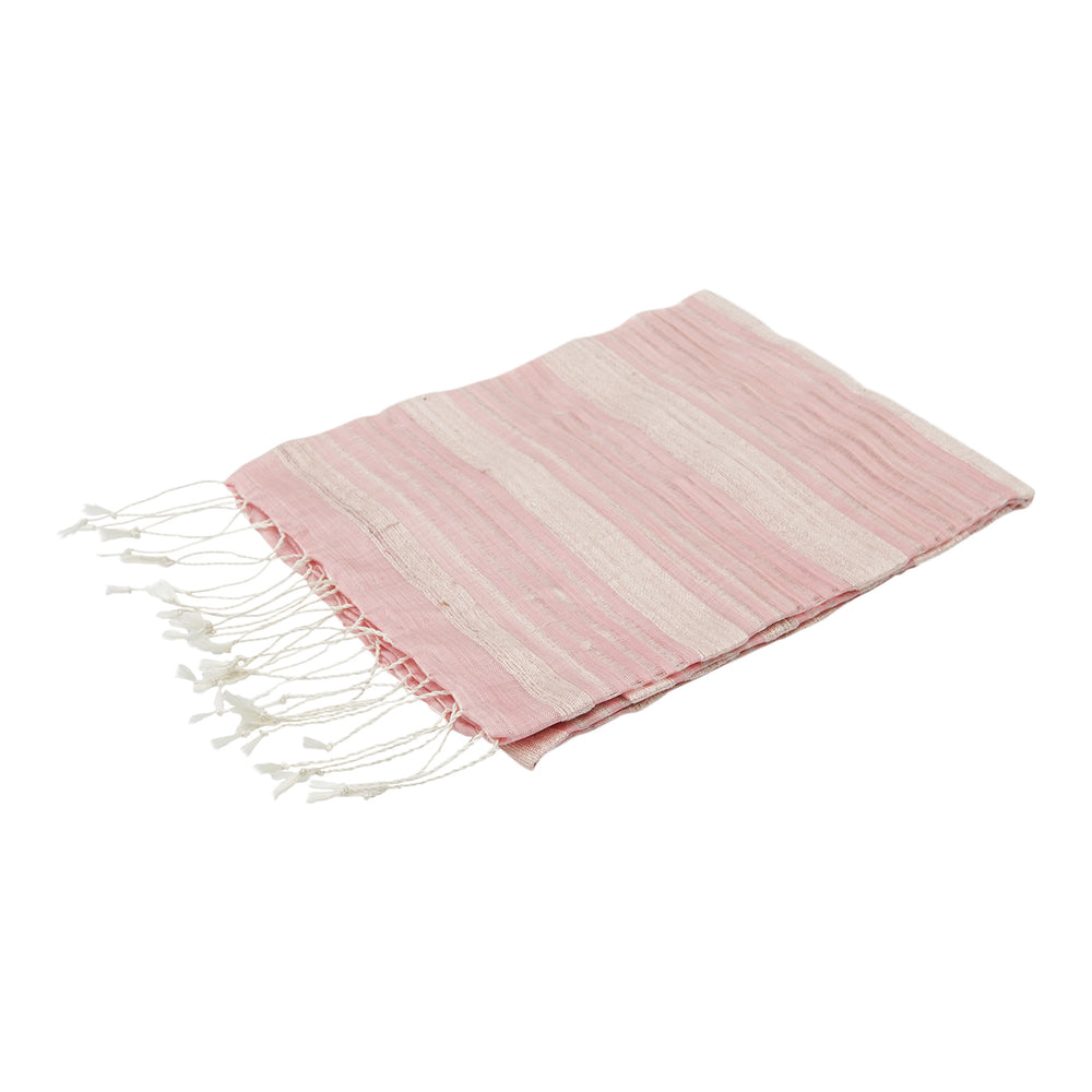 Organic  Dyed Handwoven Silk Shawl