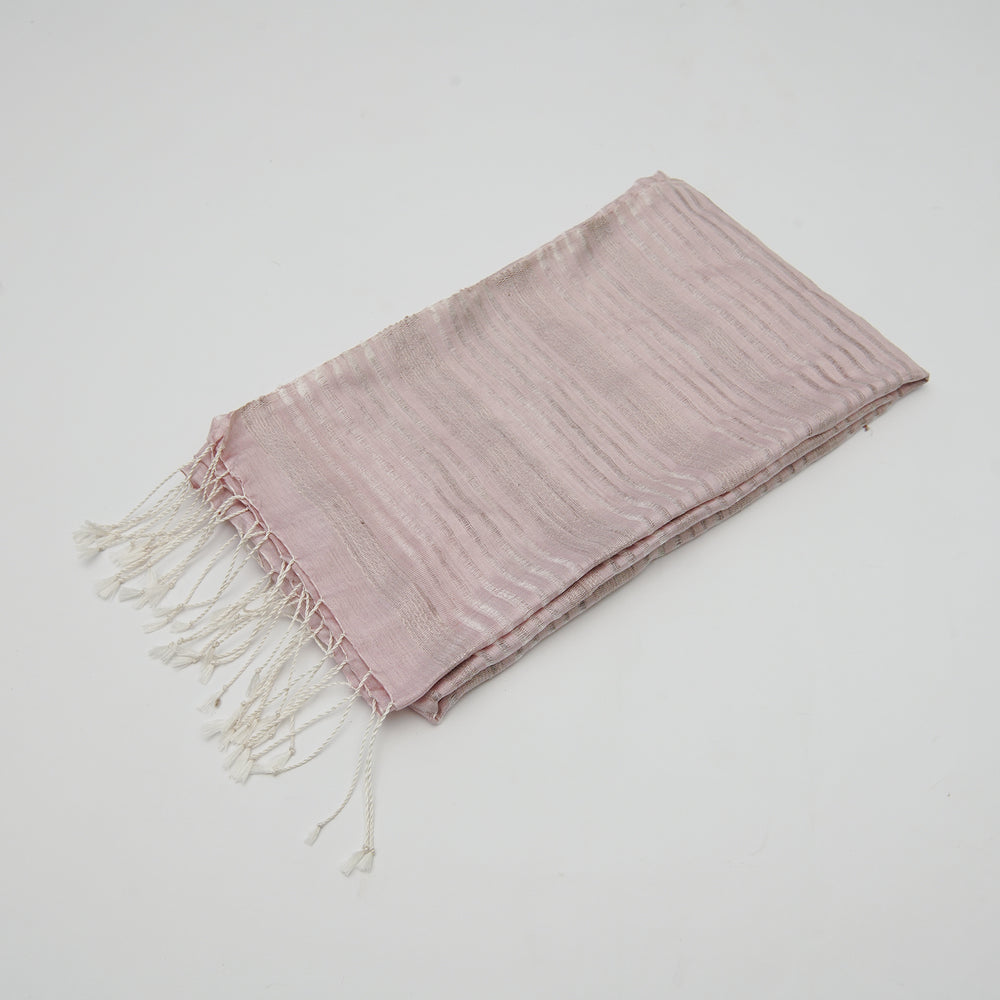 Organic  Dyed Handwoven Silk Shawl