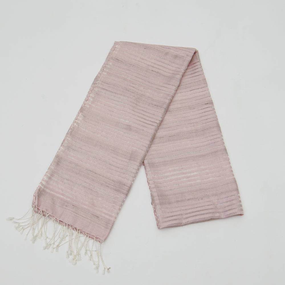 Organic  Dyed Handwoven Silk Shawl