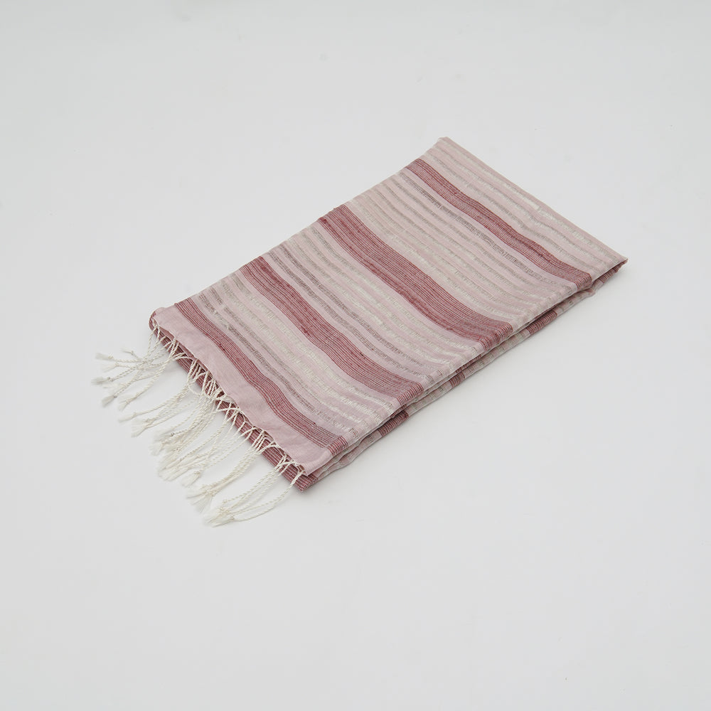 Natural  Dyed Handwoven Silk Shawl