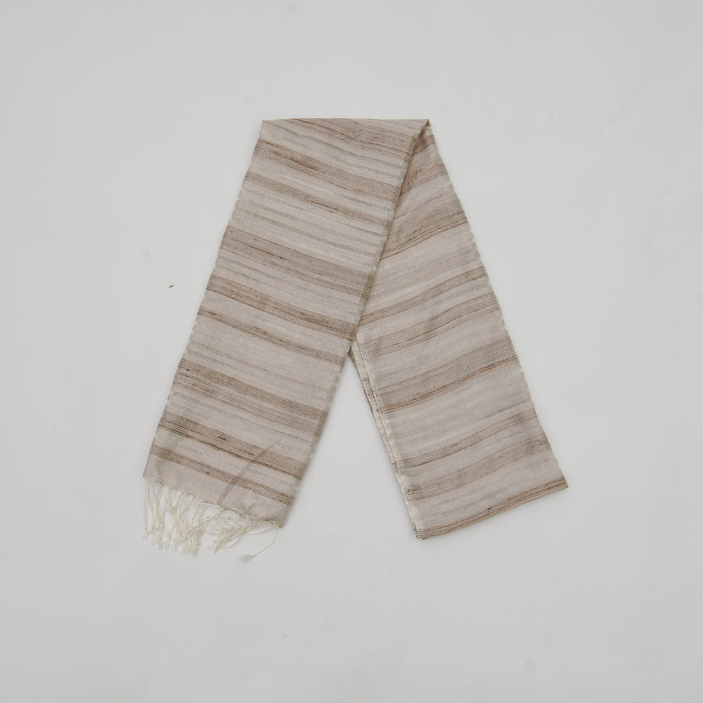 Organic  Dyed Handwoven Silk Shawl