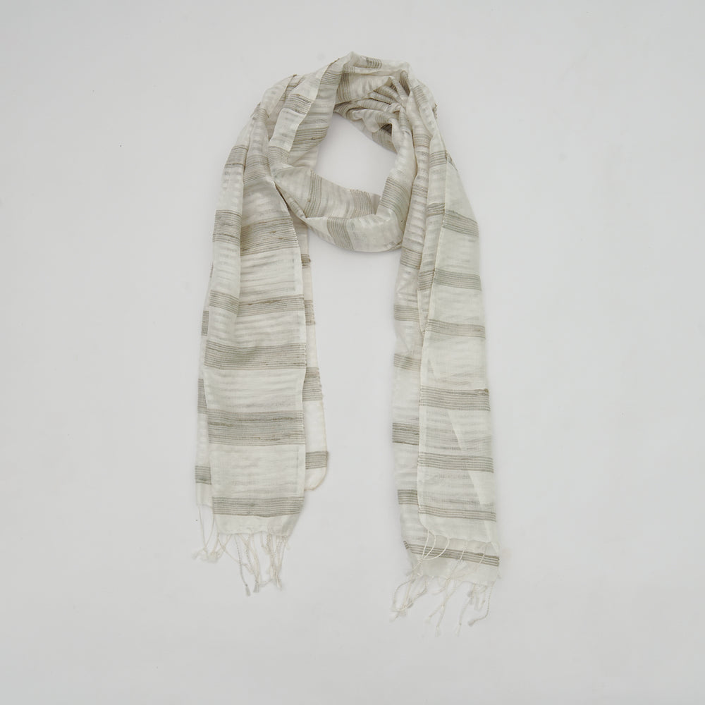 Organic  Dyed Handwoven Silk Shawl