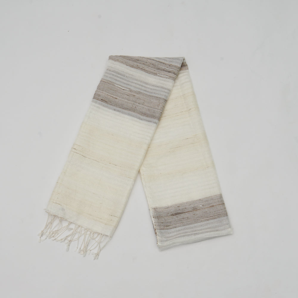 Natural  Dyed Handwoven Silk Shawl