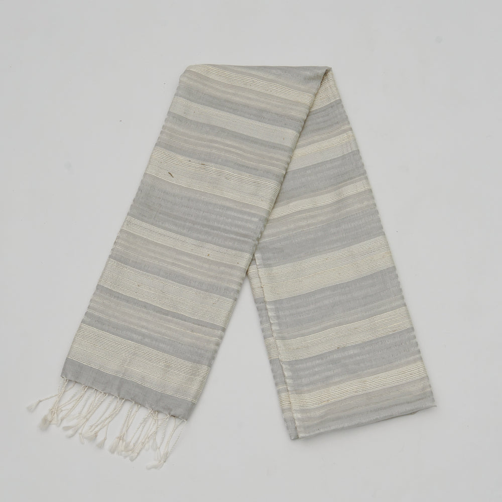 Organic  Dyed Handwoven Silk Shawl