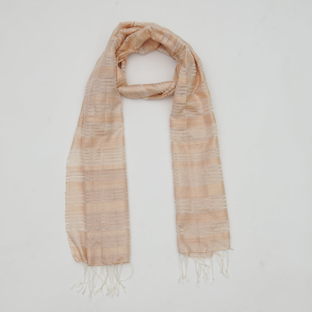 Organic  Dyed Handwoven Silk Shawl