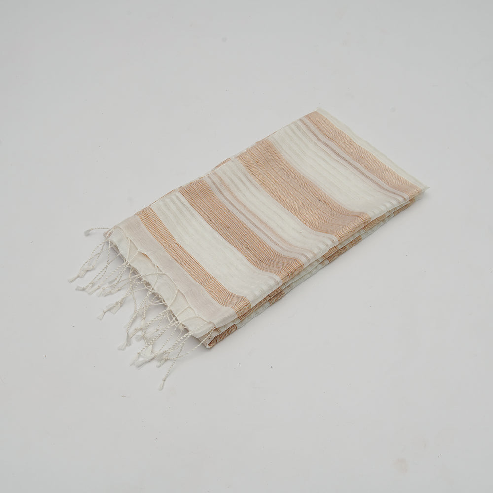 Natural  Dyed Handwoven Silk Shawl