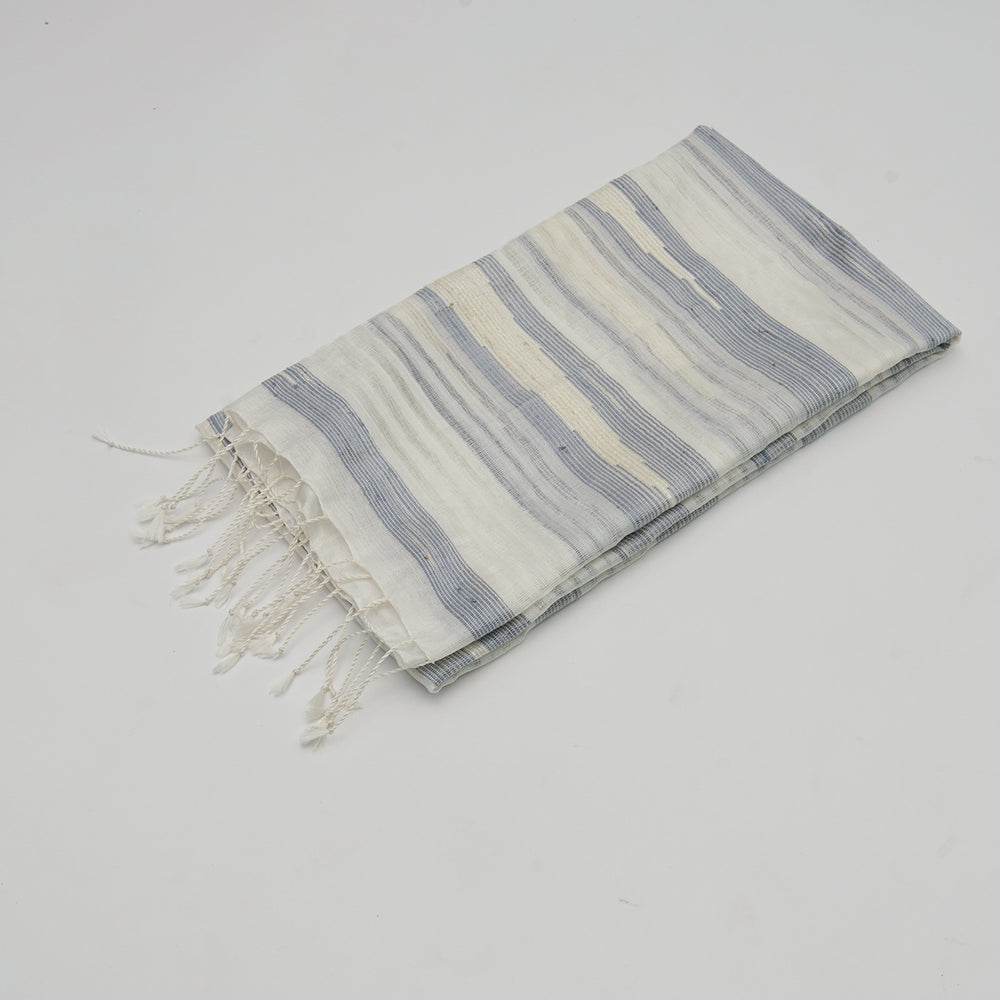 Organic  Dyed Handwoven Silk Shawl