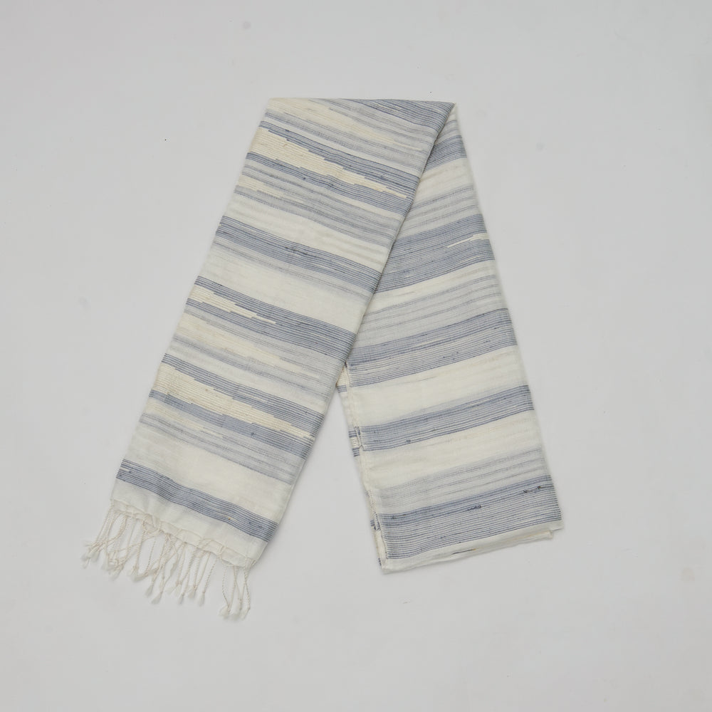 Organic  Dyed Handwoven Silk Shawl