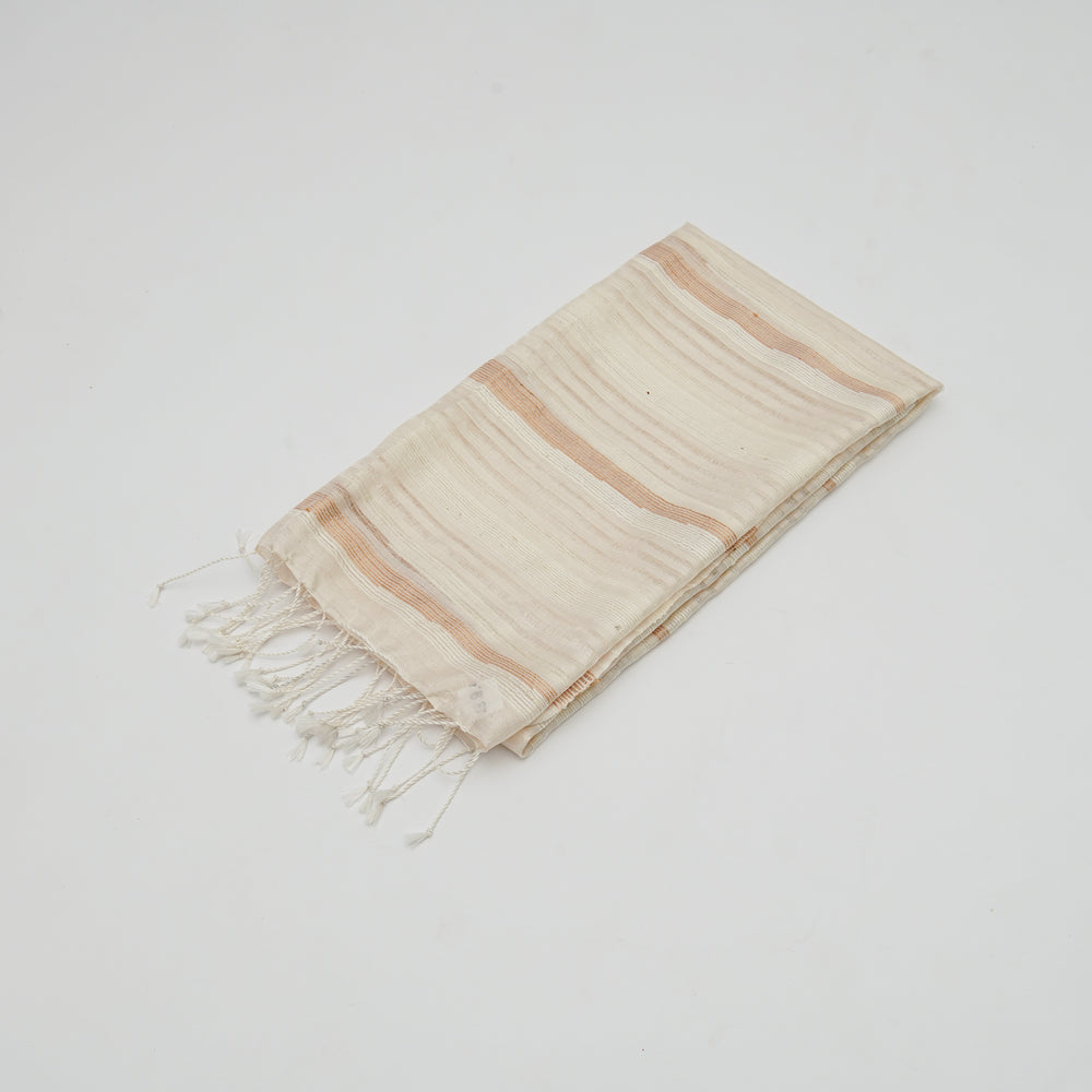 Organic  Dyed Handwoven Silk Shawl