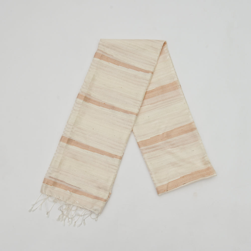 Organic  Dyed Handwoven Silk Shawl