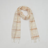 Organic  Dyed Handwoven Silk Shawl