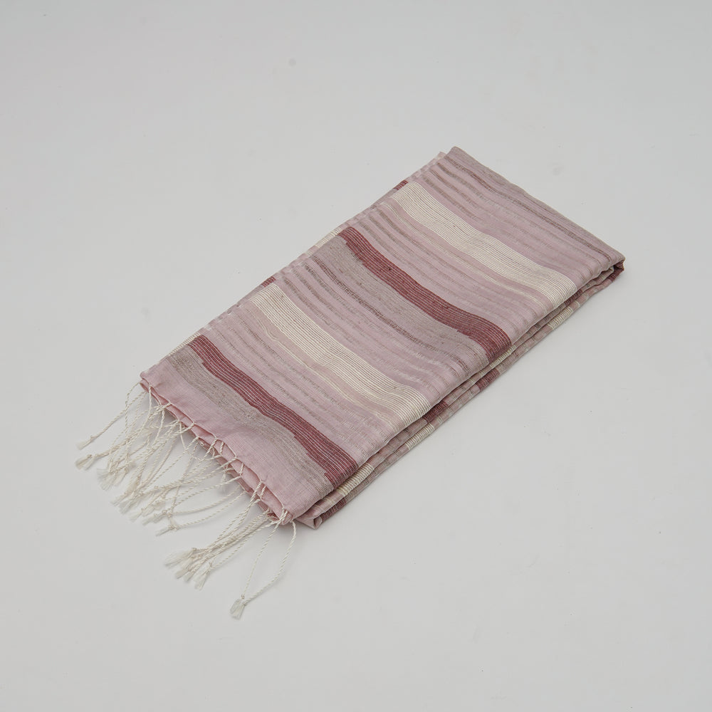 Organic  Dyed Handwoven Silk Shawl