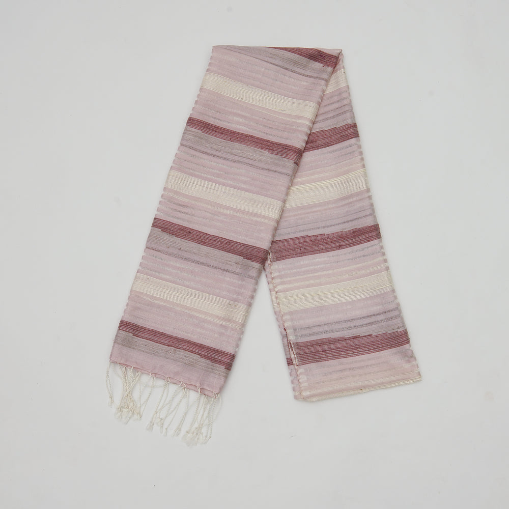 Organic  Dyed Handwoven Silk Shawl