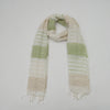 Organic Dyed Handwoven Shawl with Bamboo Cotton