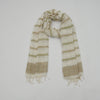 Organic Dyed Handwoven Shawl with Bamboo Cotton