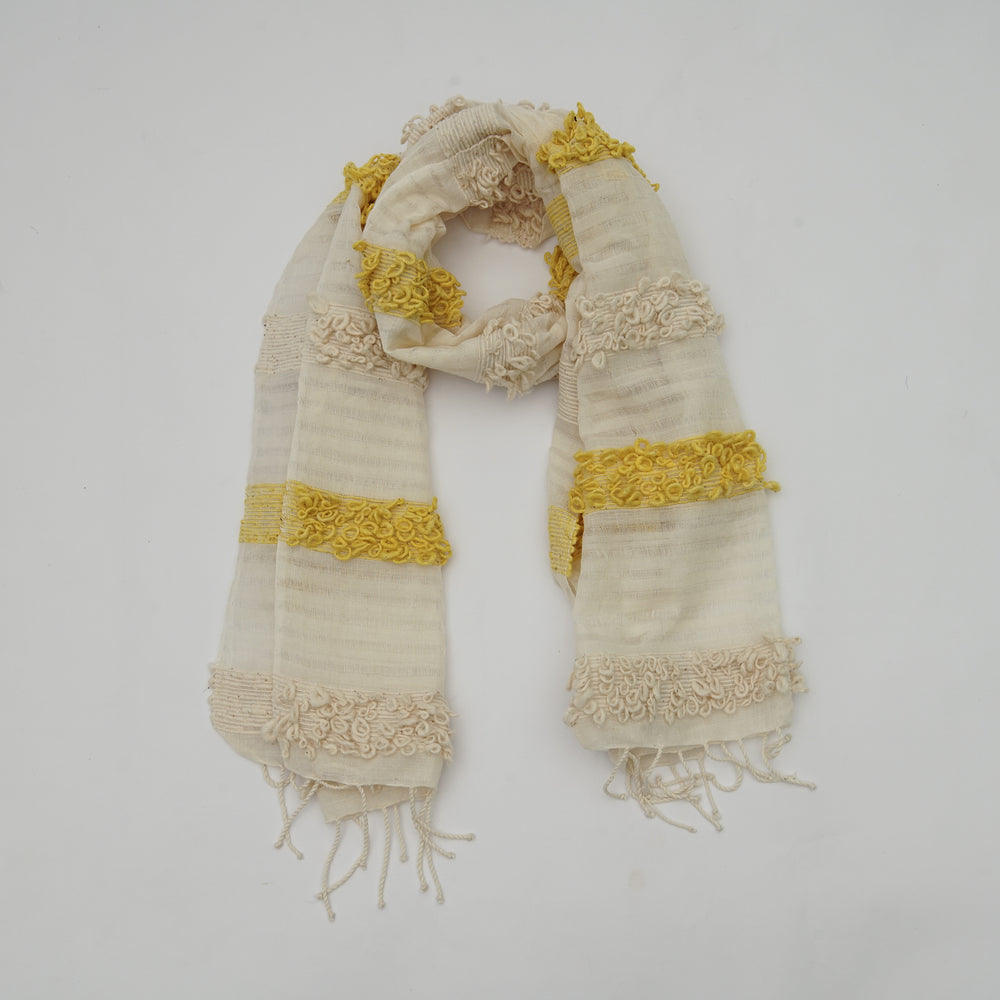 Luxurious Chic Shawl in Organic Dye with 2/80 Cotton