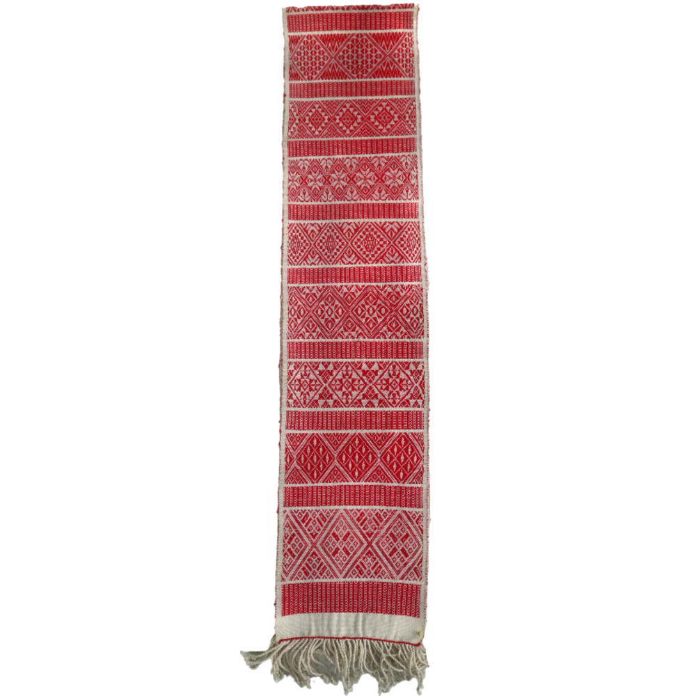 Natural Dyed Handwoven Cotton Console Runner