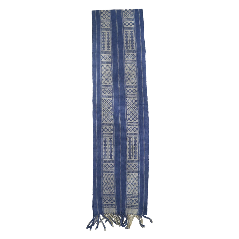 Natural Dyed Handwoven Cotton Console Runner